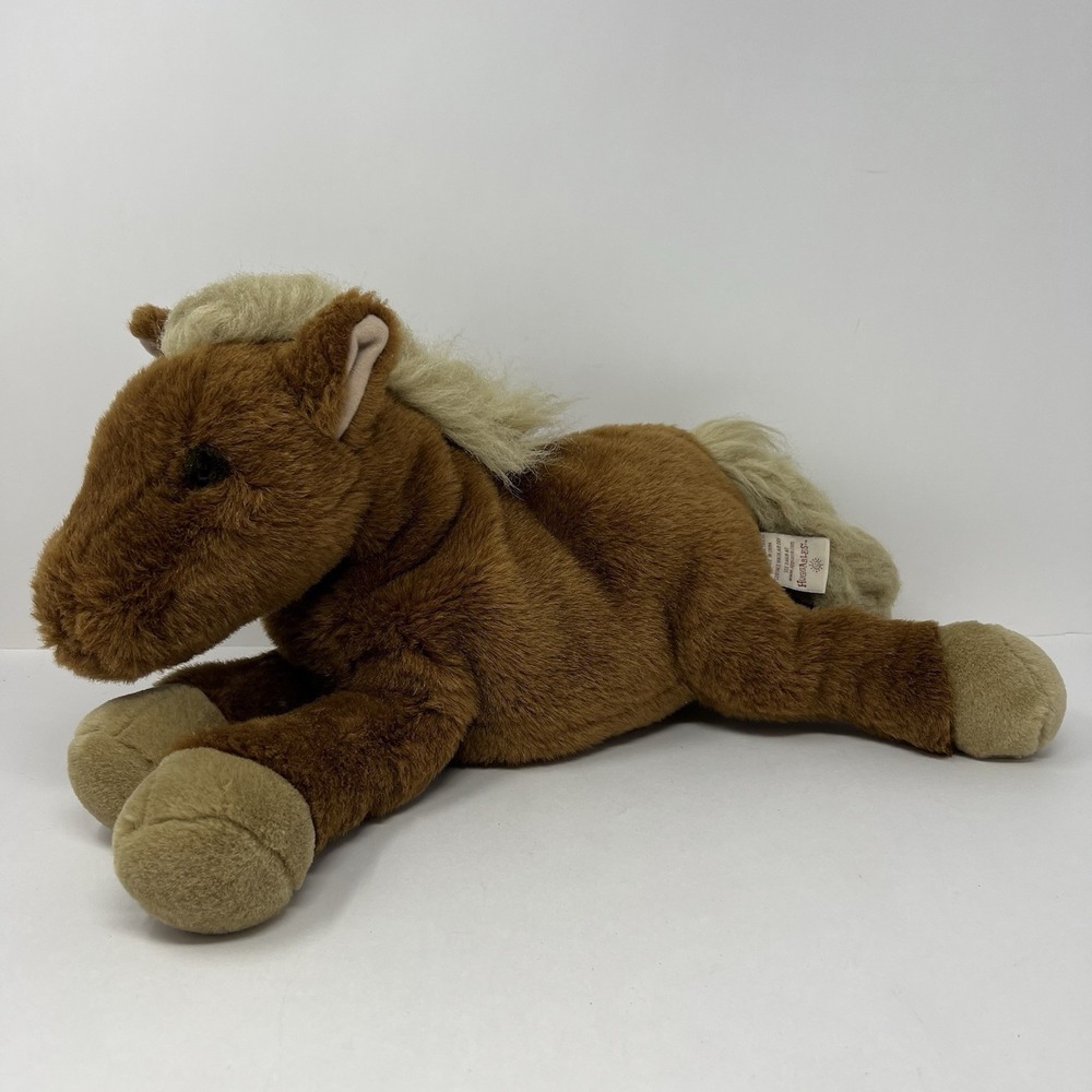 Dakin Huggables Charlotte Horse Plush 14" Brown Stuffed Animal Toy Soft Cuddly